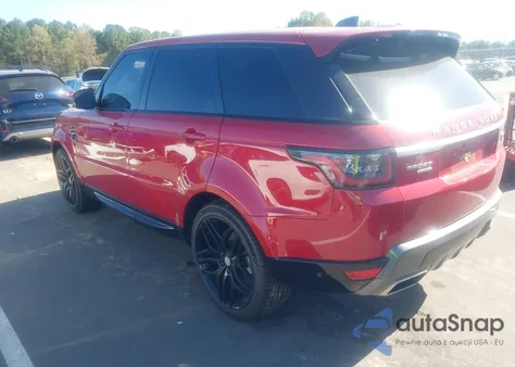 2019 Land Rover Range Rover Sport Hse из США, поврежденный, VIN SALWR2RV4KA826348